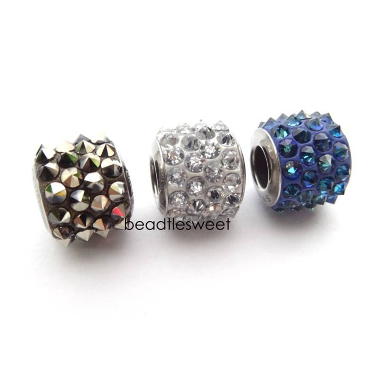 Swarovski BeCharmed Pave Spike Bead 80901