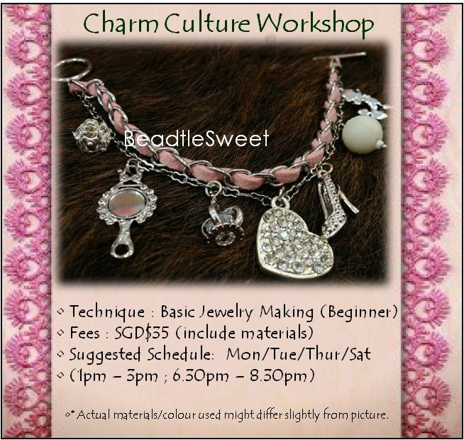 Make a charm bracelet Workshop
