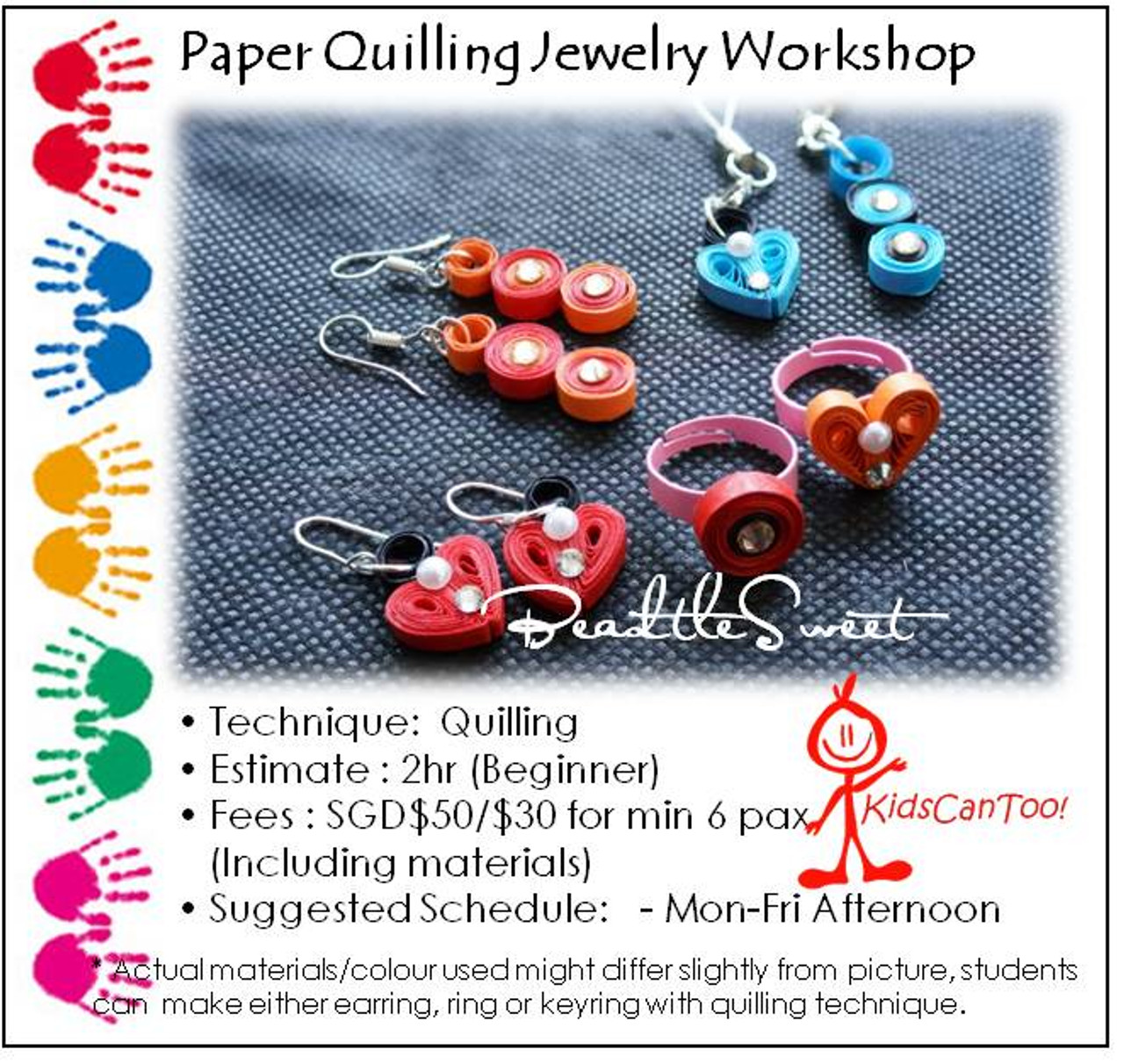 Quilling necklace sales and earrings