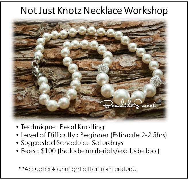 Jewelry Making Course Not Just Knotz Necklace