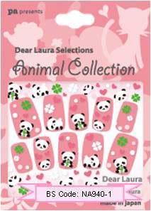 Animal Nail Sticker, Nail art sticker