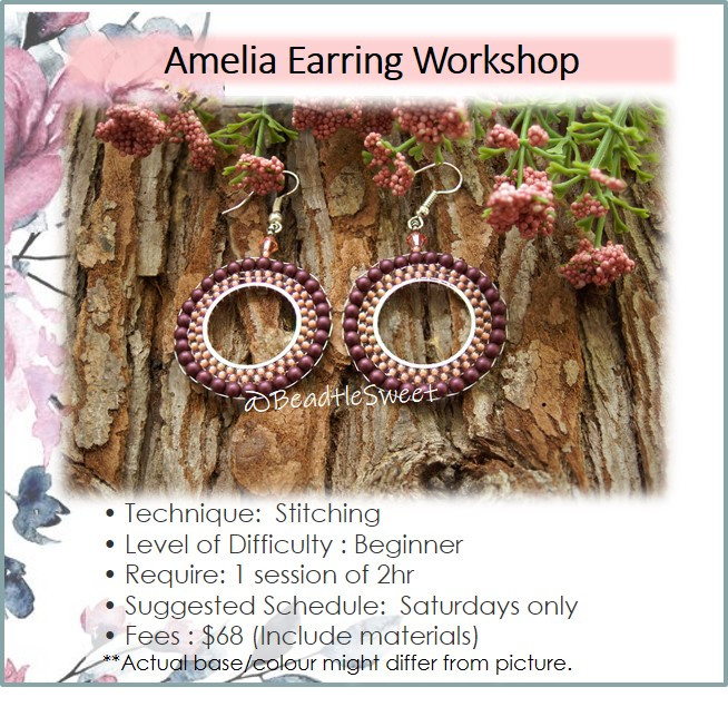 Jewellery Making Course: Amelia Earring Workshop