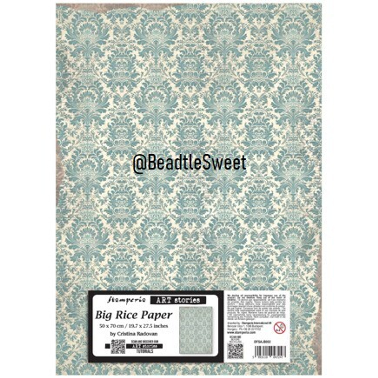 Stamperia Rice Paper (XL:50x70cm)