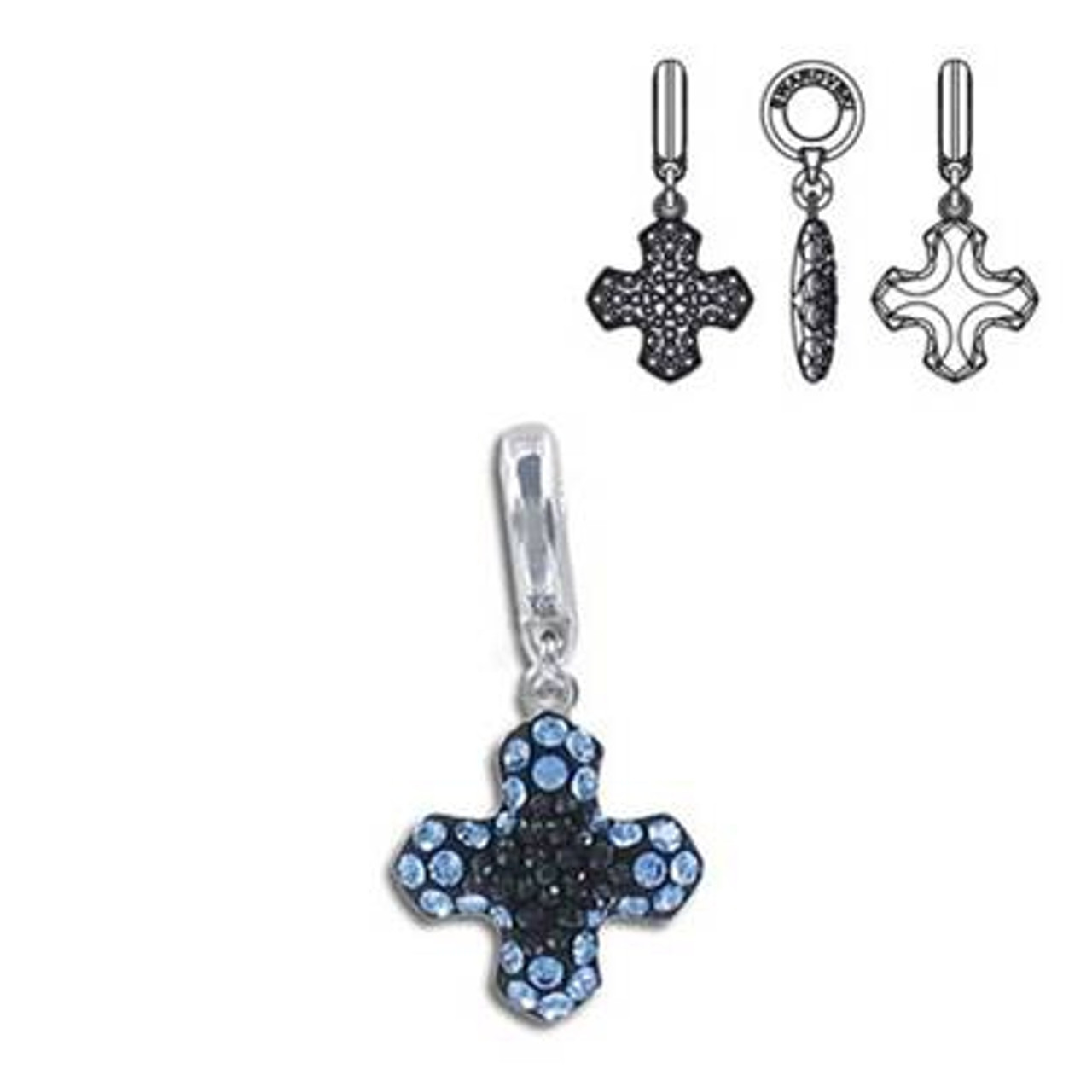 Swarovski BeCharmed Cross Charm 86522