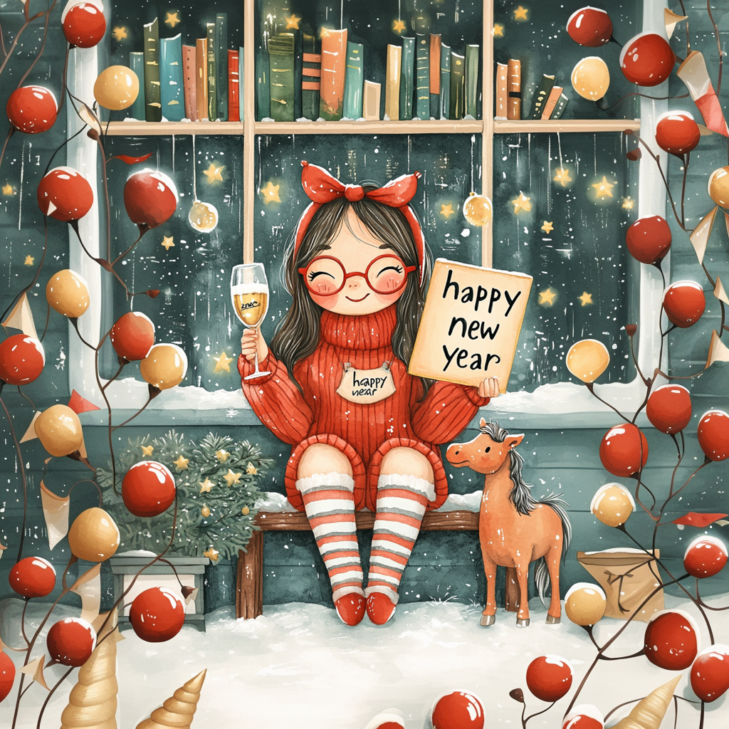 Happy New Year (A5 Size)
