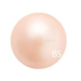 6mm Preciosa Round Pearl Maxima Peach Pearls