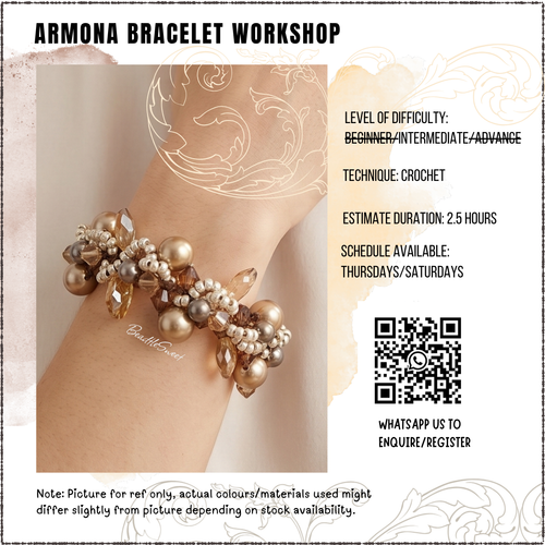 Jewelry Making Course : Armona Bracelet Workshop
