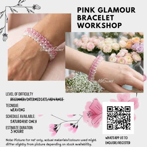 Jewelry Making Course : Pink Glamour Workshop