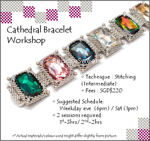 Jewelry Making Course : Cathedral Bracelet Workshop