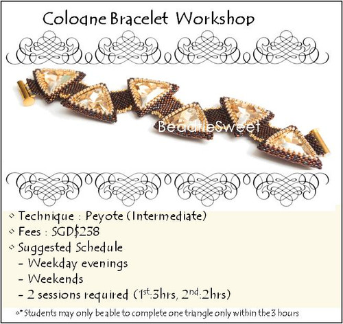 Jewelry Making Course : Cologne Bracelet Workshop