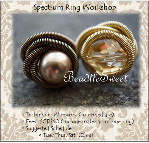 Jewellery Making: Spectrum Ring Workshop