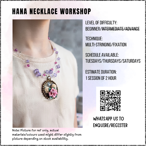 Jewelry Making Course: Hana Necklace Workshop