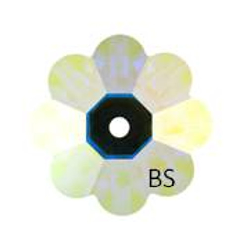 6mm Swarovski 3700 Crystal AB Foiled Margarita Bead