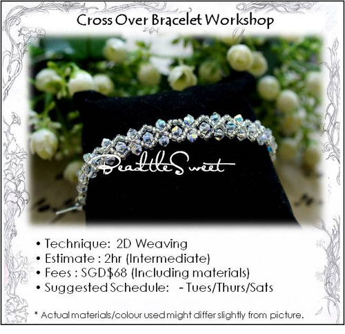 Jewelry Making : Cross Over Bracelet Workshop
