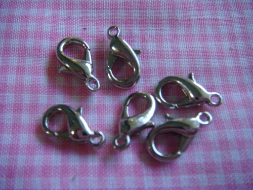 12mm Lobster Claw Nickel