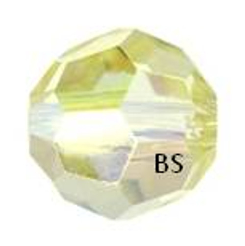 Swarovski 5000 Jonquil AB Round Bead