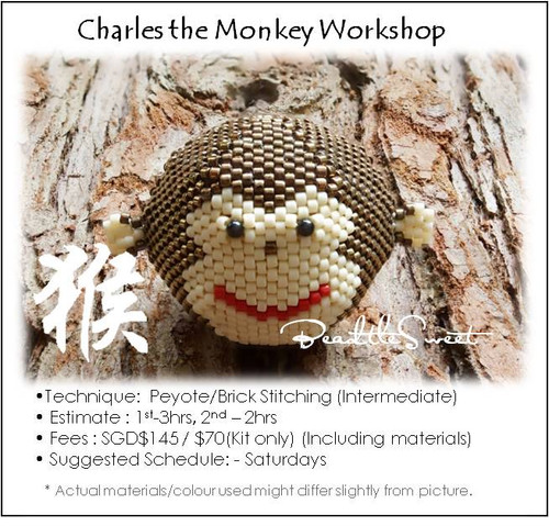 Jewelry Making Course : Charles the Monkey Workshop