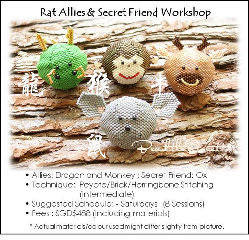 Jewelry Making Course : Ralph the Rat Allies and Secret Friend Workshop