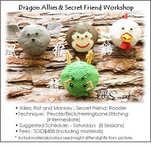 Jewelry Making Course : Dragon Allies and Secret Friend Workshop