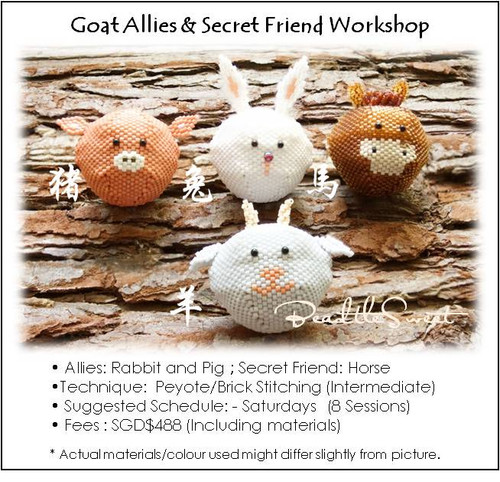 Jewelry Making Course : Goat Allies and Secret Friend Workshop