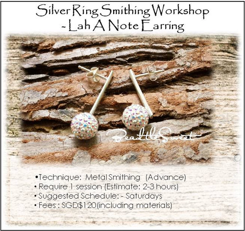 Metal Smithing Course : Lah a Note Earring Workshop