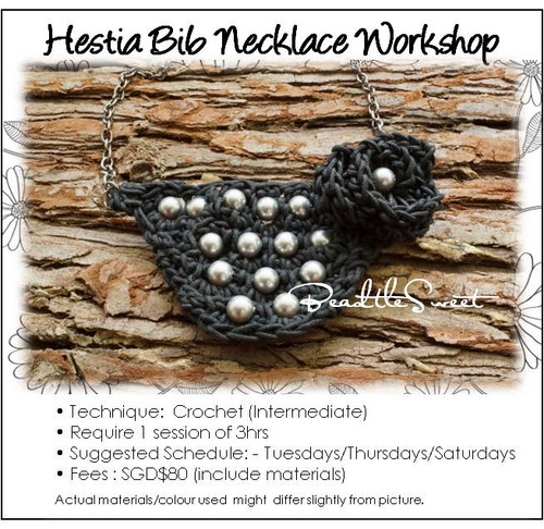 Jewelry Making Course : Hestia Bib Necklace Workshop