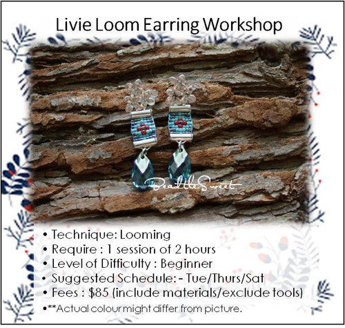 Jewellery Making Course : Livie Loom Earring Workshop