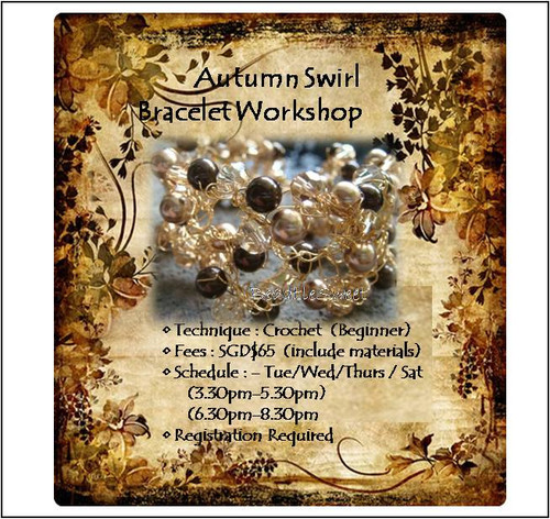 Jewelry Making Course : Autumn Swirl Bracelet Workshop