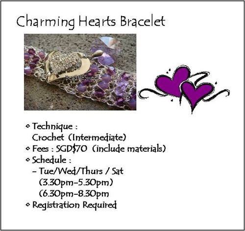 Jewelry Making Course: Charming Heart Bracelet
