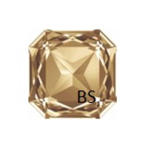 23mm Swarovski 4675 Crystal Golden Shadow Square Fancy Stone