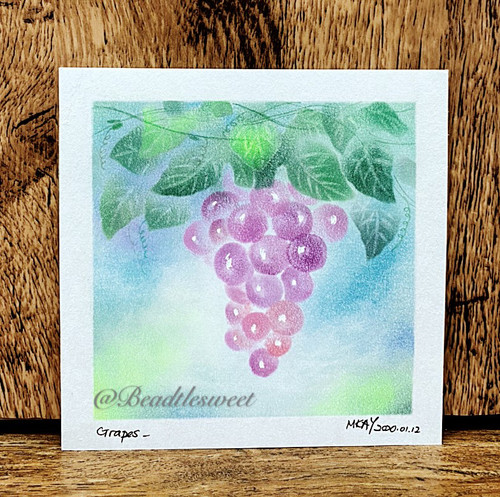 Nagomi Pastel Art : Grapes