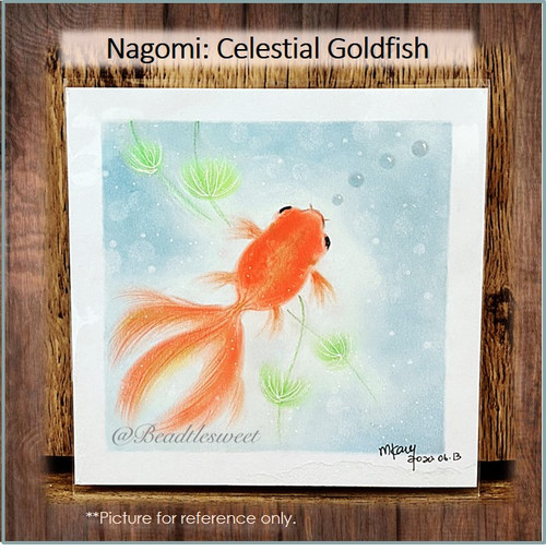 Nagomi Pastel Art : Celestial Goldfish