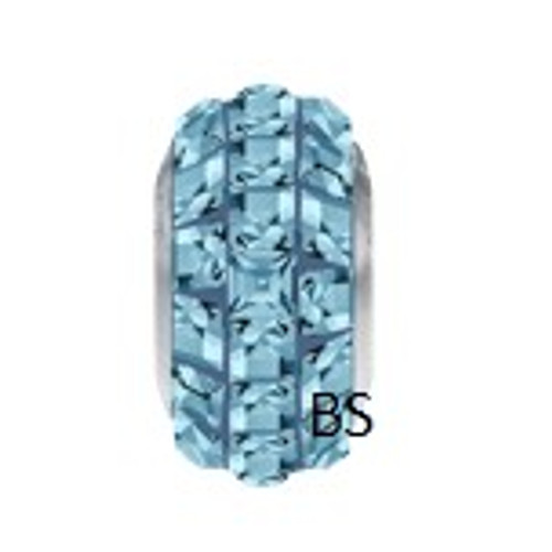 Swarovski Becharmed 81201 Slim Pave Aquamarine