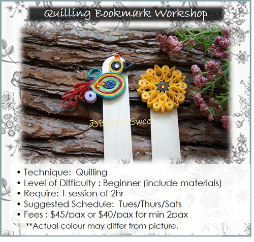 Quilling Course: Bookmarks Workshop