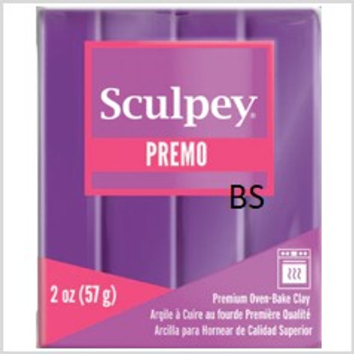 Premo Sculpey® Clay Purple Pearl 2 oz bar PE02 5031