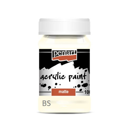 Pentart Acrylic Paint Ivory 100ml