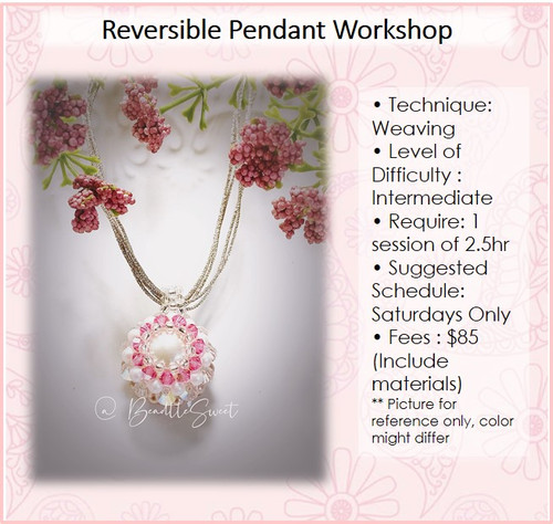 Weaving Workshop: Reversible Pendant Workshop