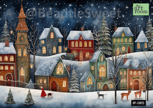 Christmas Rice Paper RP-CHR-13