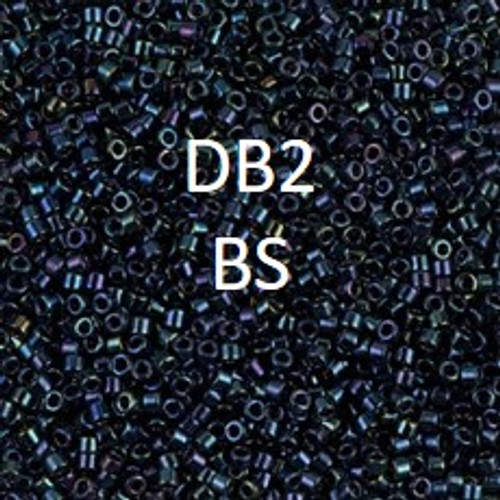 11/0 Miyuki Delica Beads DB-002 11/0 Miyuki Delica Beads DB-002