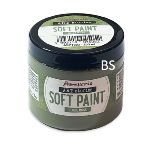 Stamperia Soft Paint - Oxide Moss 200ml