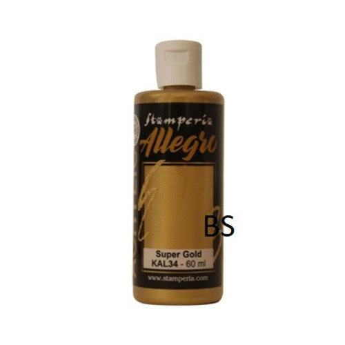 Stamperia Allegro Paint Super Gold Metallic KAL34