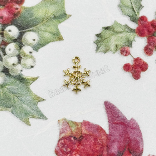 4250_Charm - Snowflake (10x7.5mm)
