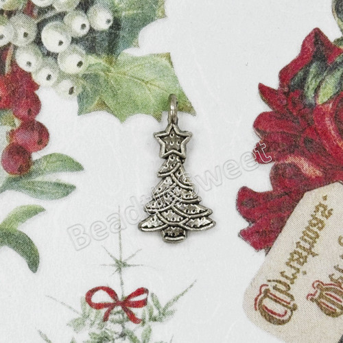 32847_Charm - Christmas Tree_Silver_1 32847_Charm - Christmas Tree_Silver_1