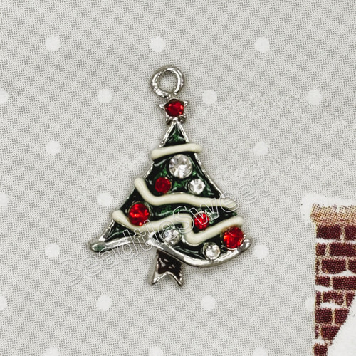 32032_Charm - Christmas Tree (29x22mm)_1 32032_Charm - Christmas Tree (29x22mm)_1