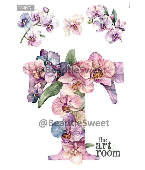 Letter T Rice Paper RP-TP-T2