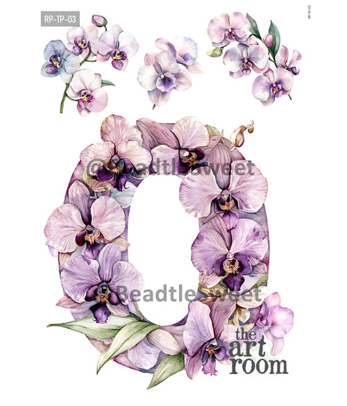 Letter O Rice Paper RP-TP-O3