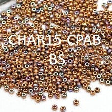 15/0 Charlotte Seed Beads CHAR15-CPAB