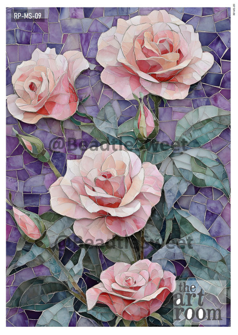 Mosaic Rice Paper RP-MS-09