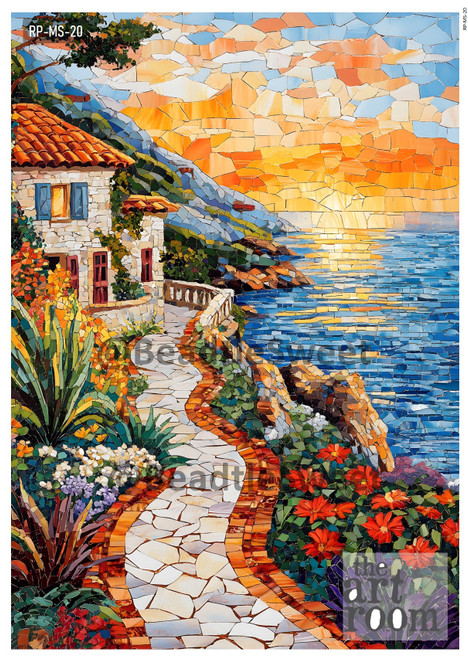 Mosaic Rice Paper RP-MS-20