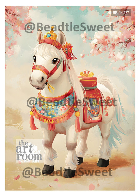 Zodiac Horse Rice Paper RP-CN-127